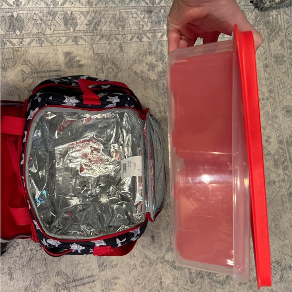 Cooler bag with large Tupperware - Picture 5 of 7